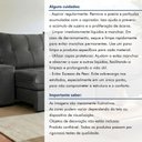 Ver imagem 7 de Sofá Retrátil e Reclinável com Catraca Blindada 290cm Porto Cinza Veludo Jolie/Grafite