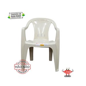 Poltrona Diamante Eco Branca Moderna Branco