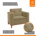 Ver imagem 4 de Poltrona para Sala de Estar Mônaco