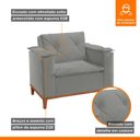 Ver imagem 4 de Poltrona para Sala de Estar Mônaco