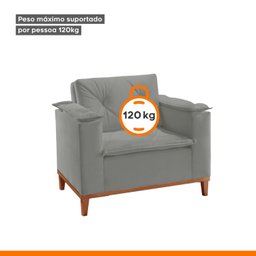 Poltrona para Sala de Estar Mônaco - 6