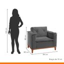 Ver imagem 7 de Poltrona para Sala de Estar Mônaco