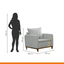 Ver imagem 7 de Poltrona para Sala de Estar Armany