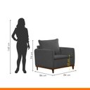 Ver imagem 7 de Poltrona para Sala de Estar Armany