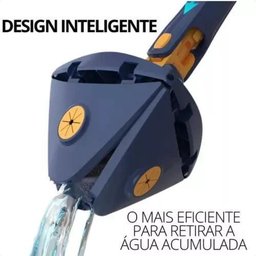 Kit Completo Limpeza: Rodo Limpeza Esfregão Triangular - 2