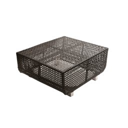 Jogo de Sofá e Poltronas Malibu com Mesa em Alumínio - Jardim, Área, Edícula, Piscina - Pedra Ferro - 12