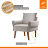 Poltrona para Sala de Estar Vintage - 3