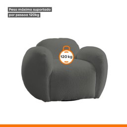 Poltrona para Sala de Estar Burgos - 8