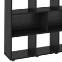 Ver imagem 6 de Estante Livreiro 10 Nichos 109x91 Cm Preto Arly