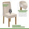 Conjunto com 8 Cadeiras para Sala de Jantar Astrid - 4