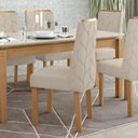 Ver imagem 7 de Conjunto com 8 Cadeiras para Sala de Jantar Astrid