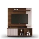 Ver imagem 1 de Home para Tv 65'' Serrano New Ripado Porta de Correr C/rodízios:avelã/off