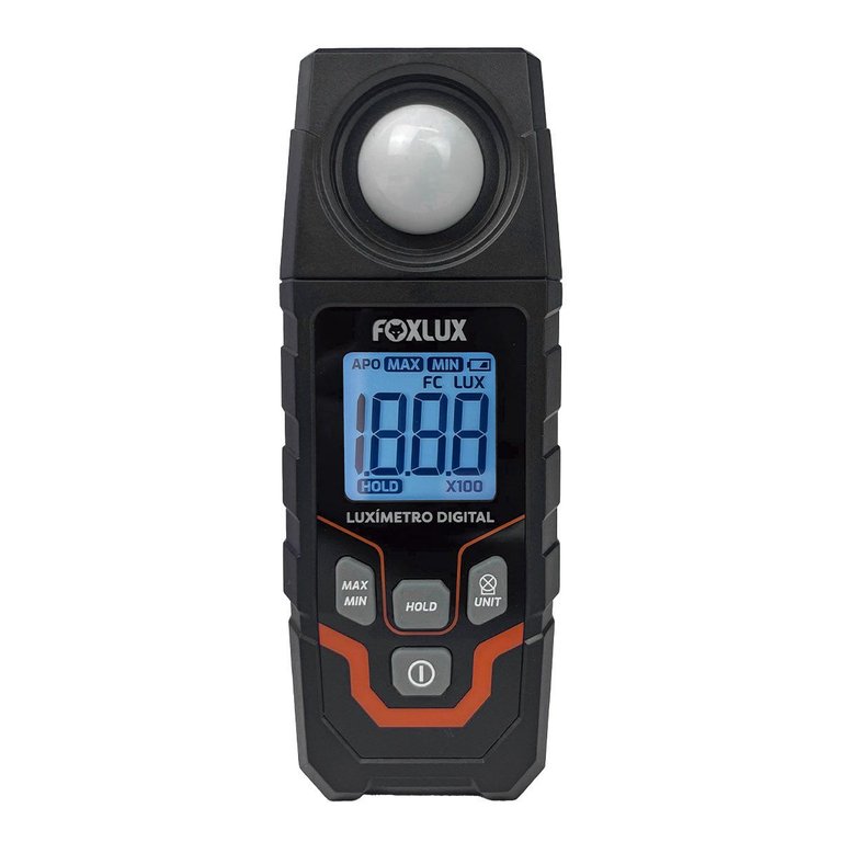 Luxímetro Digital Medidor de Iluminação Profissional Foxlux