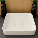 Ver imagem 5 de Cuba para Banheiro Badenza Agata de Sobrepor Quadrada 38x38cm Branco