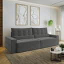 Ver imagem 2 de Sofá Retrátil e Reclinável 4 Lugares 290cm Embaúba Extra CabeCasa MadeiraOriginals