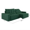 Ver imagem 3 de Sofá Retrátil e Reclinável 4 Lugares 300cm Embaúba Extra CabeCasa MadeiraOriginals