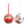 Jogo 4 Bolas Natalinas Mickey Pateta e Pluto 8cm Disney - 2