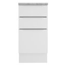 Ver mais imagens de Balcão Madesa Stella 40 cm 3 Gavetas Branco