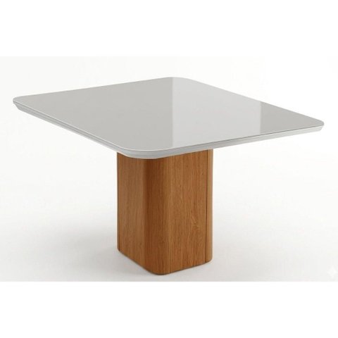 Mesa Jantar Maldivas Madeirado 90cm Naturale/Naturale Rufato