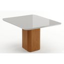 Ver imagem 1 de Mesa Jantar Maldivas Madeirado 90cm Naturale/Naturale Rufato