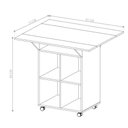 Ver imagem 3 de Barzinho Mesa com Bancos Retrátil Preto