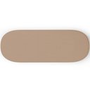 Ver imagem 6 de Puff Decorativo Orgânico para Living Quarto 140cm Doha W01 Linho Bege Escuro - Lyam Decor
