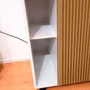 Ver imagem 2 de Gabinete para Banheiro Pequin 1 Porta 55cm Branco Bechara Móveis