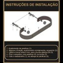 Ver mais imagens de Suporte Kit de Acessório para Banheiro 8 Peças Preto