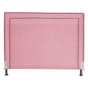 Ver imagem 3 de Cabeceira Cama Box Solteiro 90cm Viviane Suede - Estopar Viviane 90cm Suede Rosa