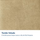 Ver imagem 6 de Sofá Retrátil e Reclinável 3 Lugares 190cm Embaúba Extra CabeCasa MadeiraOriginals Bege Palha Diamante