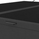 Ver imagem 5 de Base Cama Box Baú  Queen Size Linho Preto SkyBox