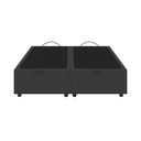 Ver imagem 4 de Base Cama Box Baú  Queen Size Linho Preto SkyBox