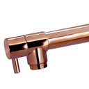 Ver imagem 5 de Torneira Cozinha Gourmet Parede Gatilho Spray Rose Golden