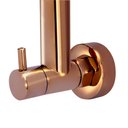 Ver mais imagens de Torneira Cozinha Gourmet Parede Gatilho Spray Rose Golden