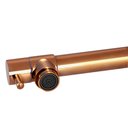 Ver imagem 3 de Torneira Cozinha Gourmet Parede Gatilho Spray Rose Golden