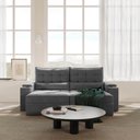 Ver imagem 2 de Sofá Retrátil e Reclinável 4 Lugares 240cm Porta Copos e USB Embaúba Extra CabeCasa MadeiraOriginals