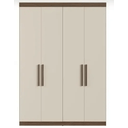 Ver imagem 1 de Guarda Roupa Ph1714 Carvalho Vermontt Off White S/ Espelho com Pe - Herval