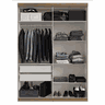 Guarda Roupa Ph1714 Carvalho Vermontt Off White S/ Espelho com Pe - Herval - 2