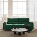 Ver imagem 3 de Sofá Retrátil Reclinável 4 Lugares 280cm Porta Copos e USB Embaúba Extra CabeCasa MadeiraOriginals