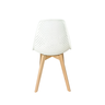 Cadeira Charles Eames Colmeia Solid Wood 131ppf Branco - 7