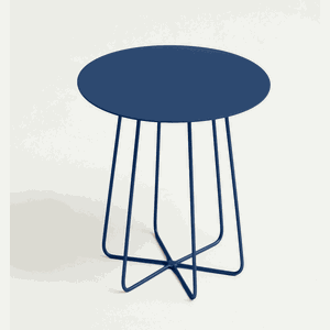 Mesa de Apoio Stella - Aço Carbono - 45cm