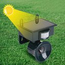 Ver imagem 3 de Repelente Solar Ultrassonico Sensor Presença Animais Afasta Pragas Ratos Aves Pombos Economia Solar