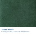 Ver imagem 6 de Sofá Retrátil e Reclinável 3 Lugares 200cm Embaúba Extra CabeCasa MadeiraOriginals Verde Diamante