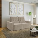 Ver imagem 2 de Sofá Retrátil e Reclinável 3 Lugares 200cm Embaúba Extra CabeCasa MadeiraOriginals