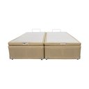 Ver imagem 2 de Cama Box Baú Castor Queen Linho Bege 158x198x35cm