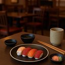 Ver imagem 6 de Kit 30 Pratos para Sushi 21,5cm Melamina Wolff Restaurante Sashimi Culinária Oriental