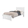 Cama Solteiro Branca Infantil Sol Basoto Brasil - 1