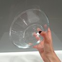 Ver imagem 7 de Bowl Saladeira de Vidro 1,25L Transparente 7x20x20cm Servir Cozinha Mesa Salada