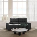 Ver imagem 1 de Sofá Retrátil e Reclinável 3 Lugares 220cm Embaúba Extra CabeCasa MadeiraOriginals Cinza Diamante