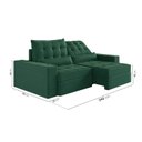 Ver imagem 3 de Sofá Retrátil e Reclinável 4 Lugares 240cm Embaúba Extra CabeCasa MadeiraOriginals